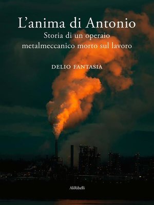 cover image of L'anima di Antonio. Storia di un operaio metalmeccanico morto sul lavoro